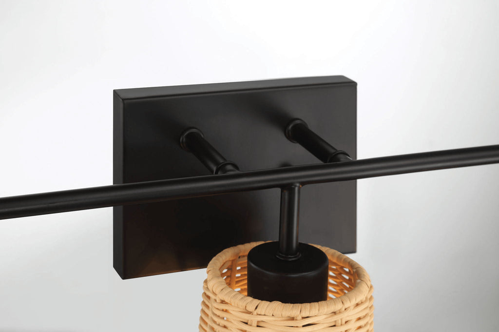 Moonlit 3 Lights Wall Sconce with Shade