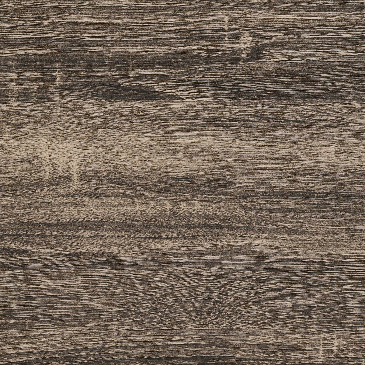 Oatfield Panel Bed with Slatted Design - Dark Brown
