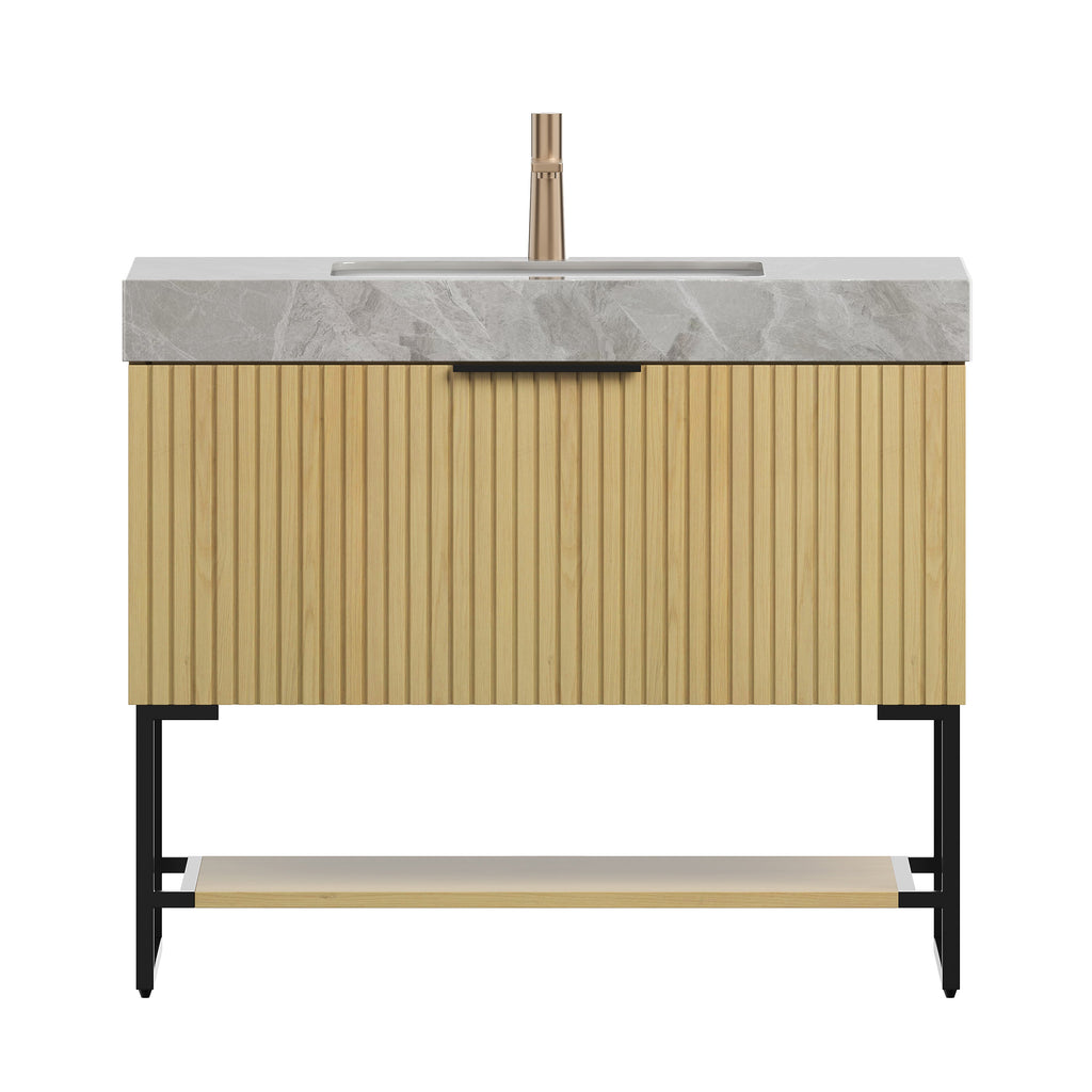 Yolan 36" Bathroom Vanity & Sink