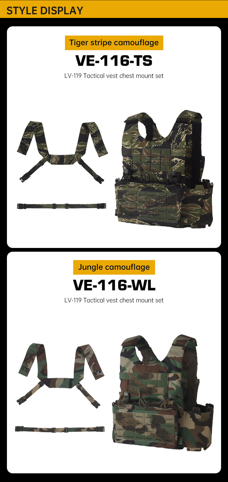 LV-119 Tactical Chest Rig Set