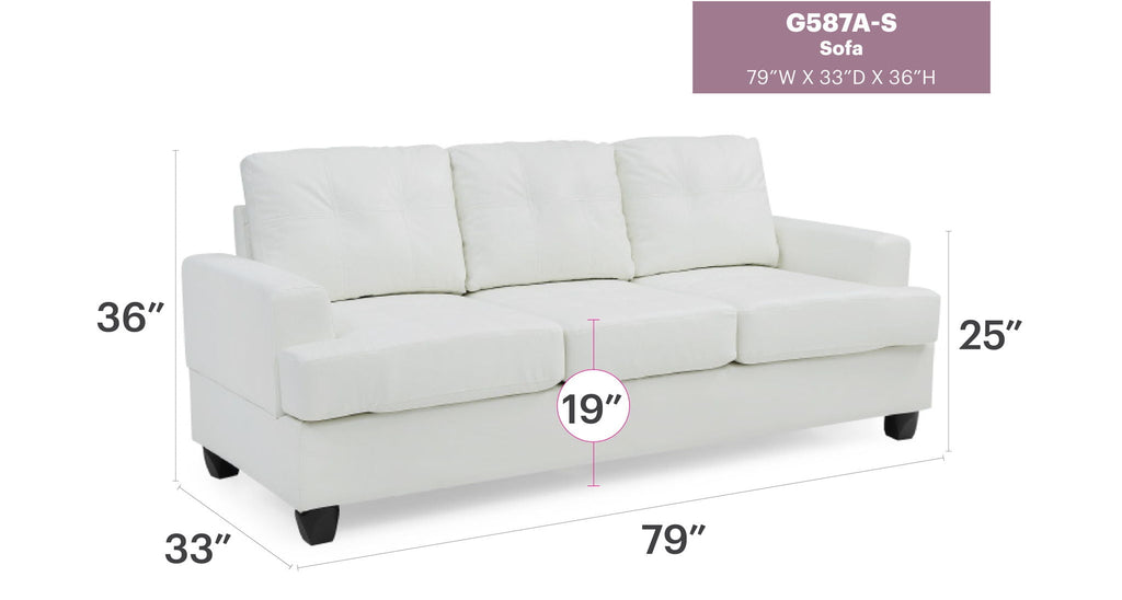 Sandridge Sofa with Pocketed Coil Cushions - Multiple Colors