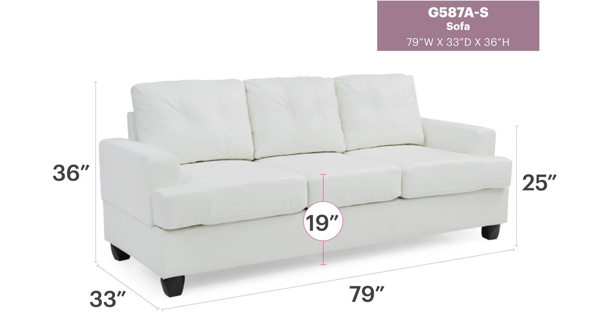 Sandridge Sofa with Pocketed Coil Cushions - Multiple Colors