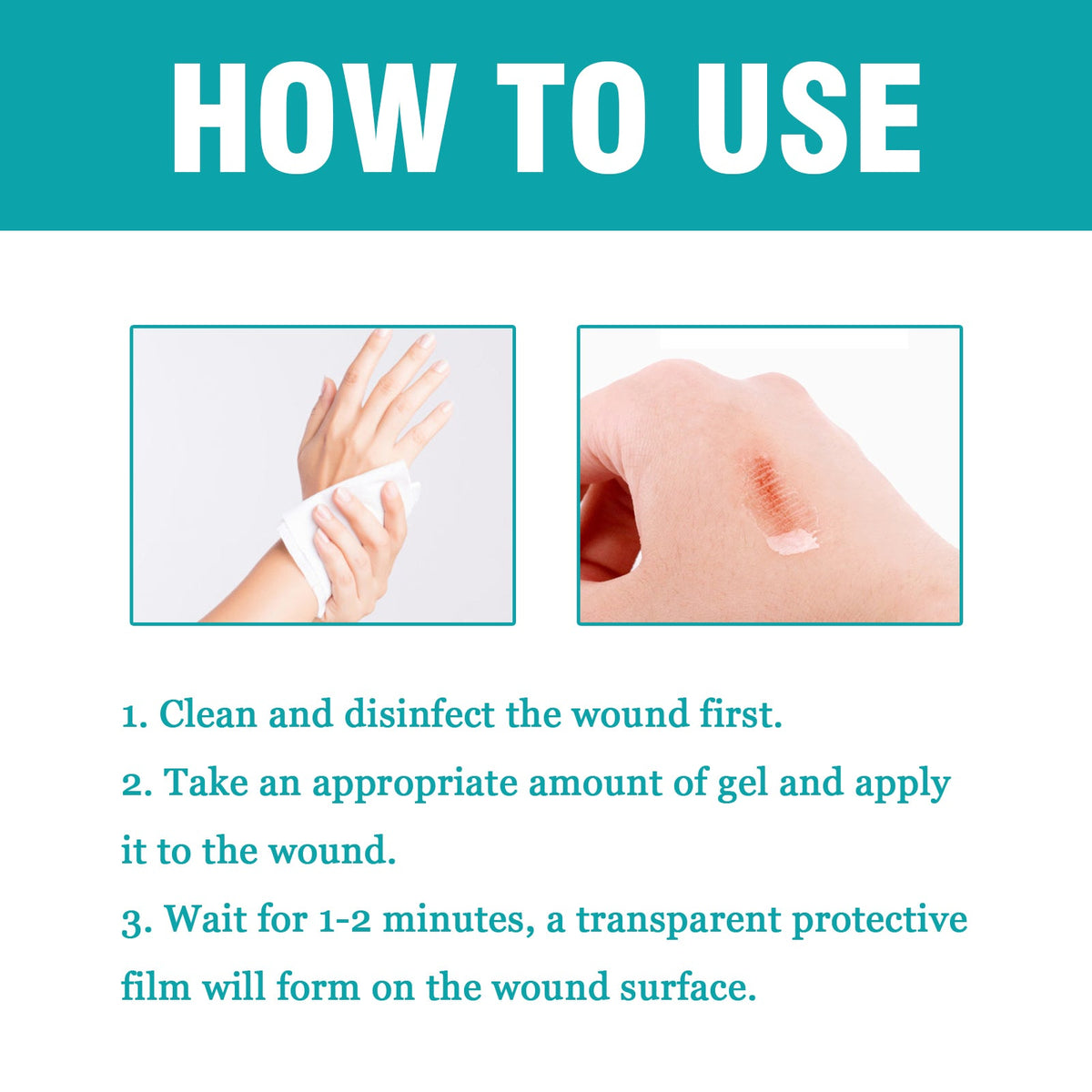 Wound Repair Solution For Redness, Swelling And Discomfort Of The Skin
