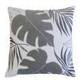 Autumn Vibes Leaf Accent Pillow Set of 2 with Hidden Zipper - Gray or Green