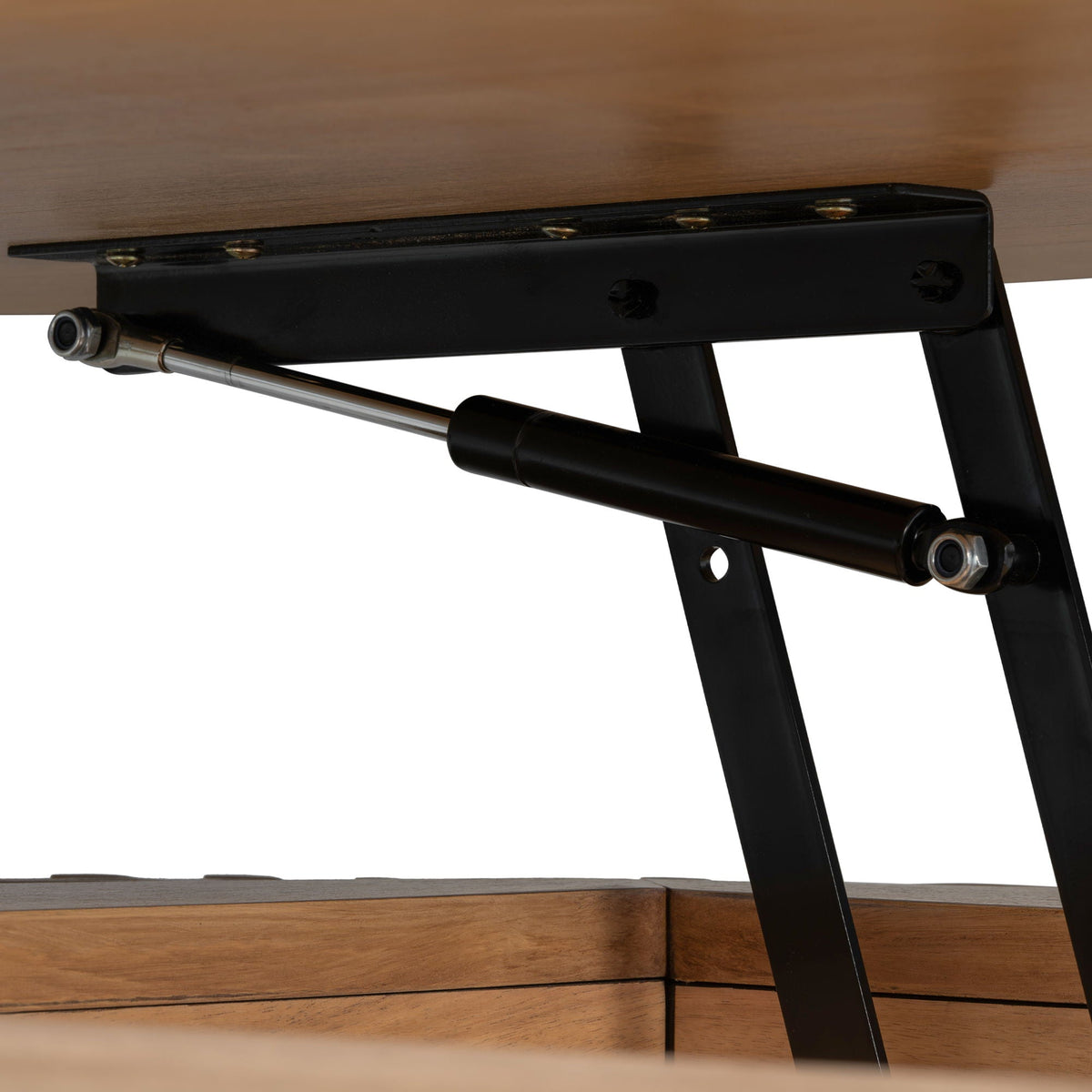 Round Lift Top Coffee Table with Hidden Storage - Multiple Colors