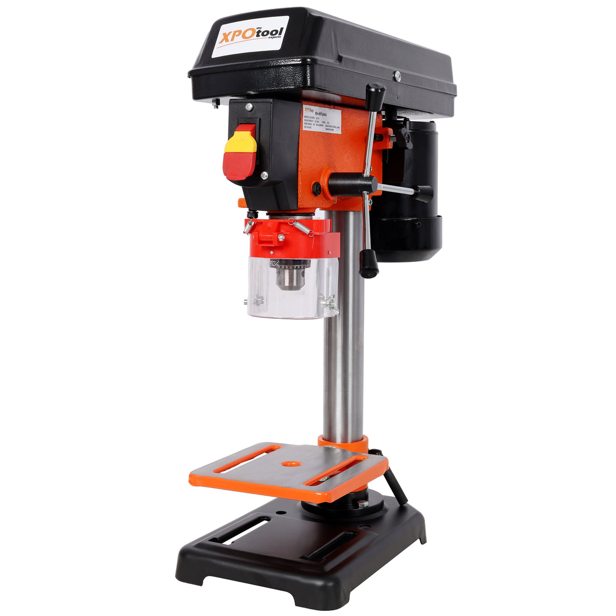 8" Swing Benchtop Drill Press with Laser Guide - Steel