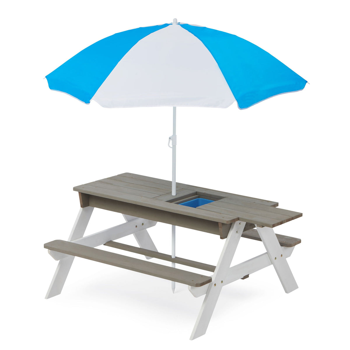 Kids Picnic Table with Sand and Water Table Conversion - Cedar Outdoor Table