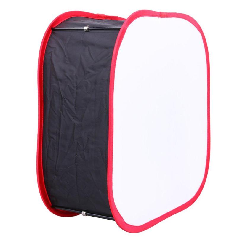 Universal Foldable Collapsible Portable Softbox Diffuser LED Soft Lamp Light Cover Box Digital Camera Photography Studio Tools