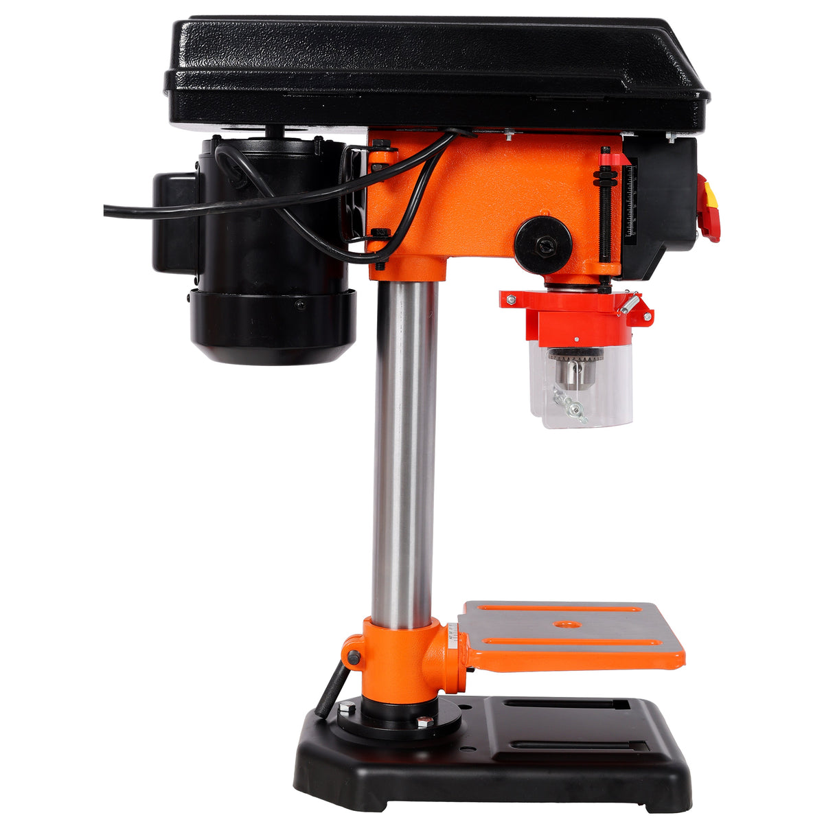 8" Swing Benchtop Drill Press with Laser & Vise Clamp - Steel