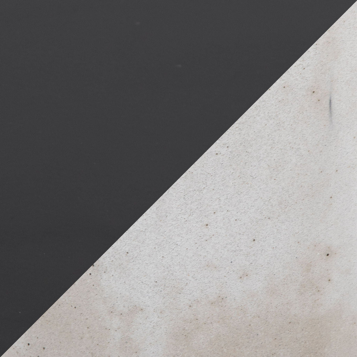 Contemporary Side Table with Concrete Base - Pearl Silver or Black