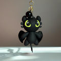 Cute Black Dragon Charm - Tumbler Handle Charm