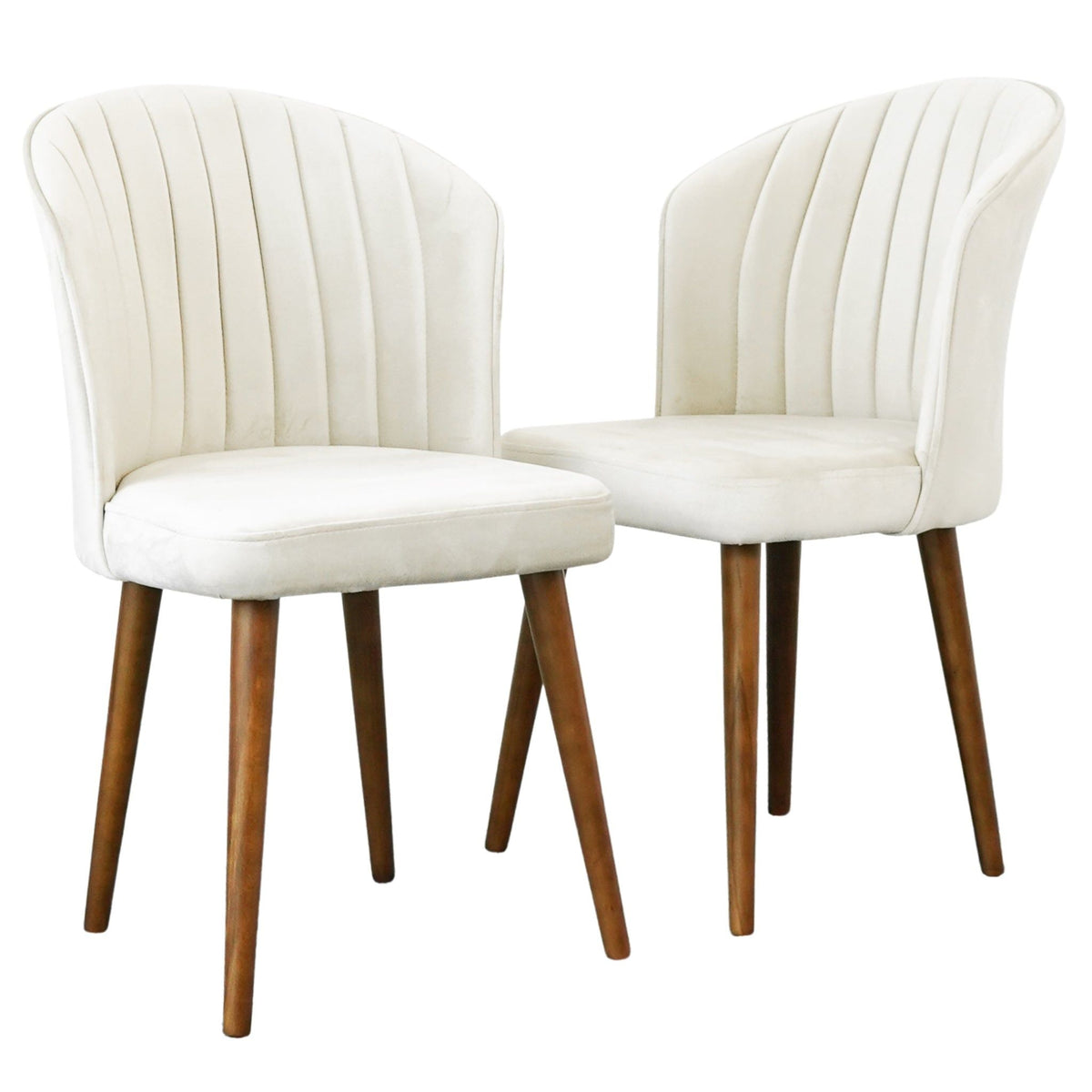 Comfortable Parsons Dining Chair Set with No Assembly Required - Beige, Blue, Yellow