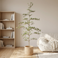 6ft Artificial Olive Tree with Lifelike Leaves - Green