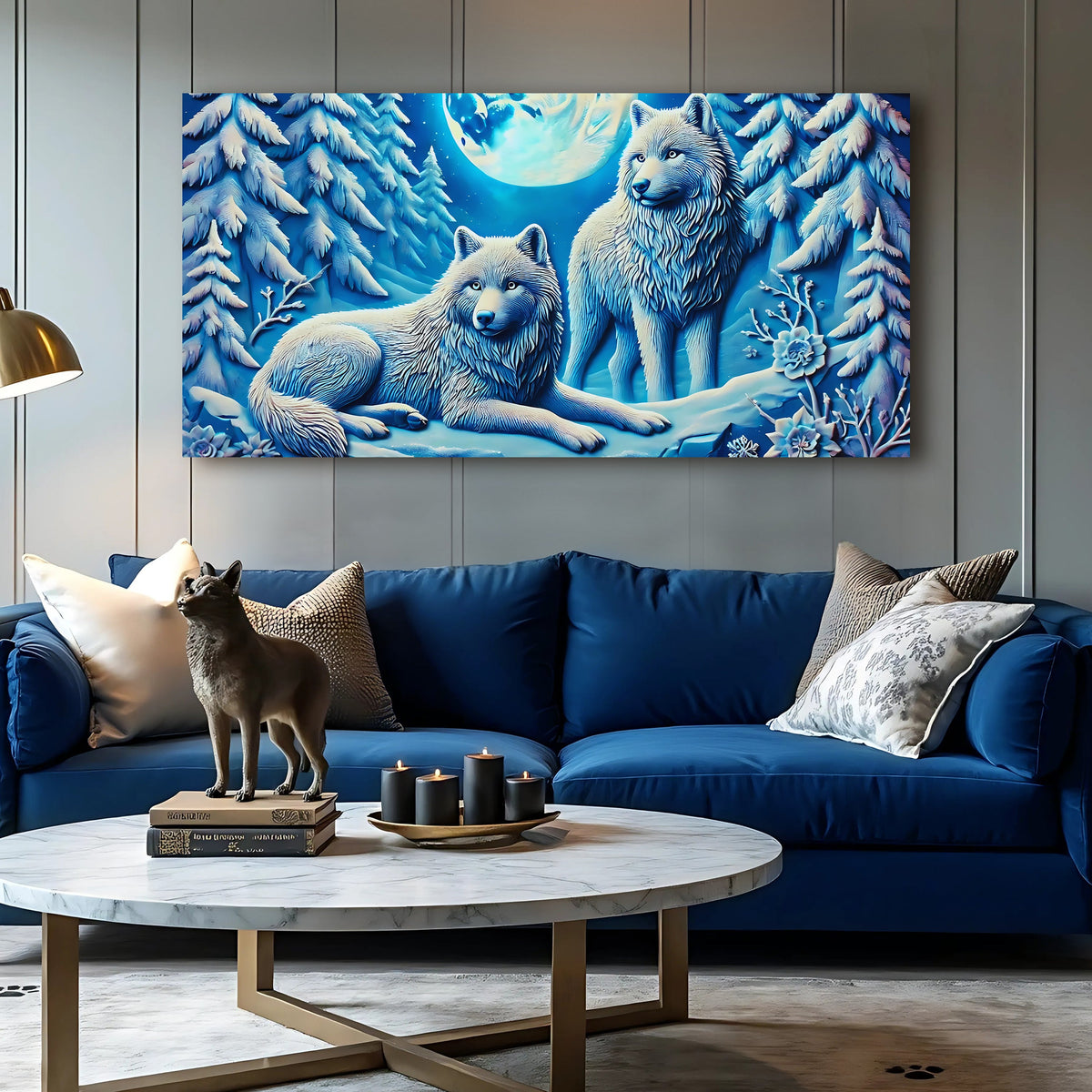 Wolves Wall Art V
