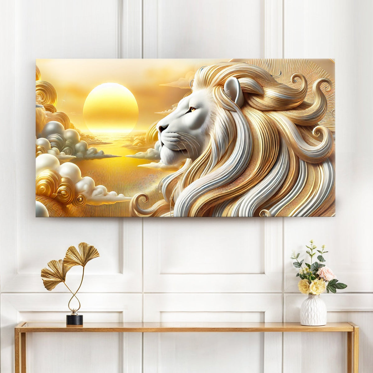 Majestic Lion Wall Art V