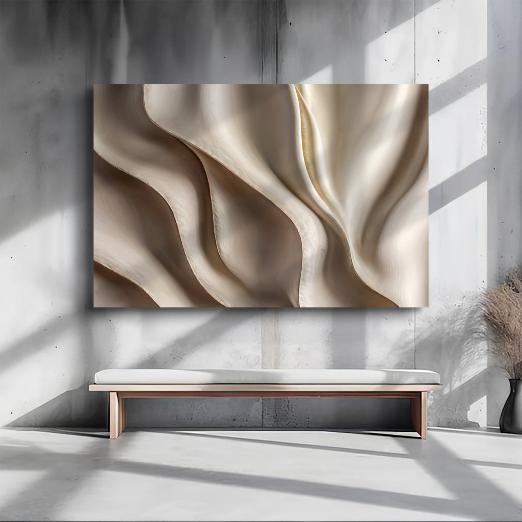 Beyond the Surface – Abstract Waves Wall Art