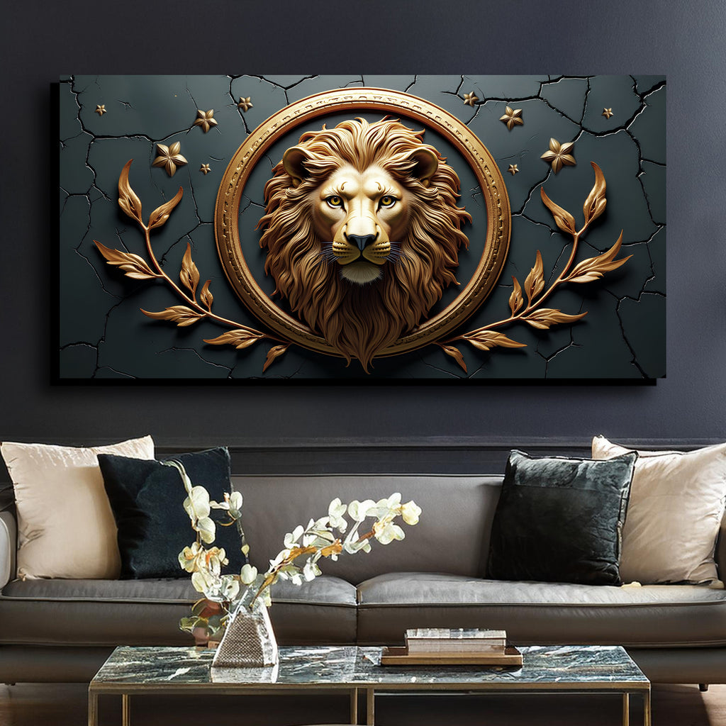 Majestic Lion Wall Art