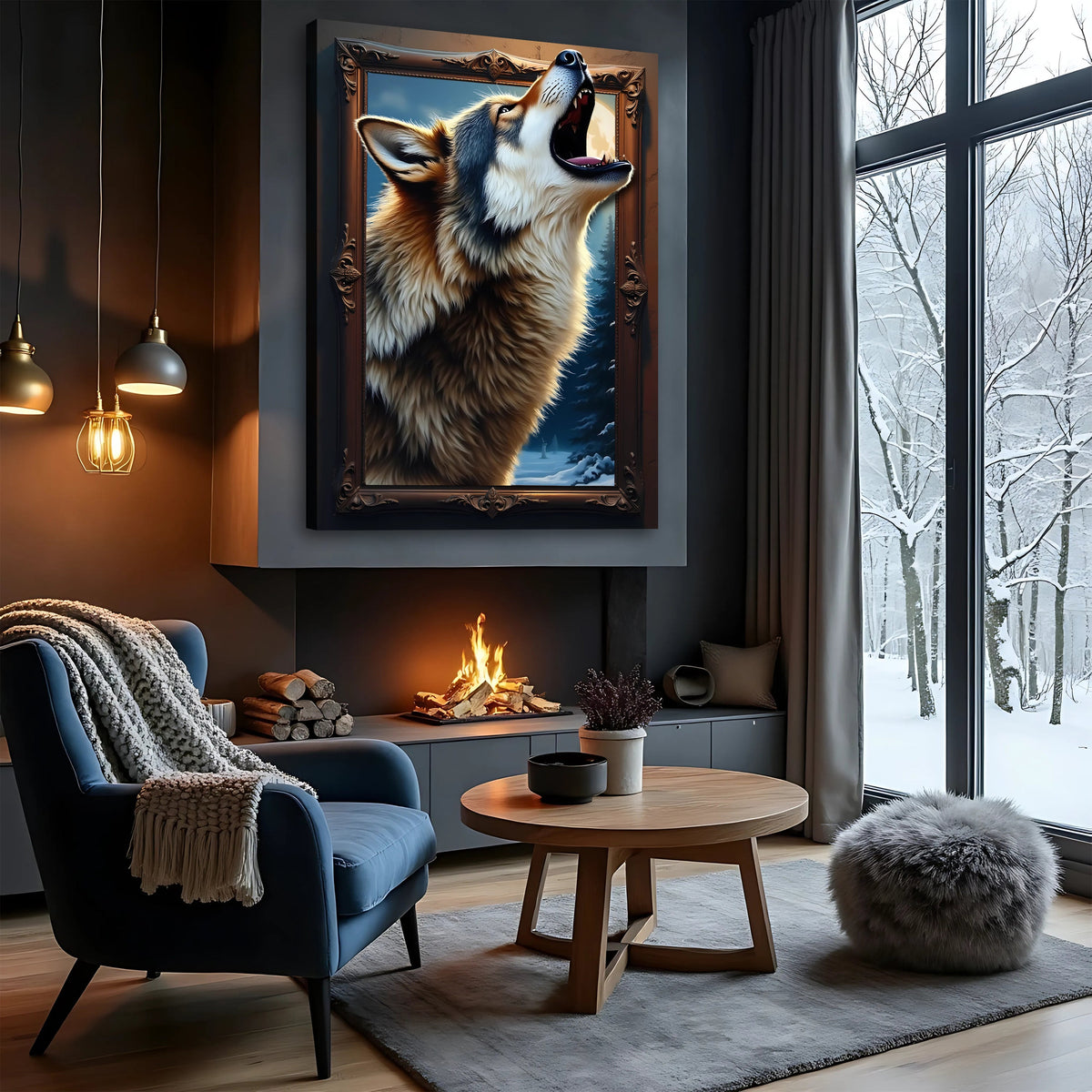Wolf Wall Art