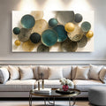 Lotus Leaf Abstract Wall Art VIII