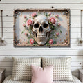 Rose And Skull Wall Art V