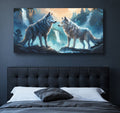 Wolves Wall Art IV