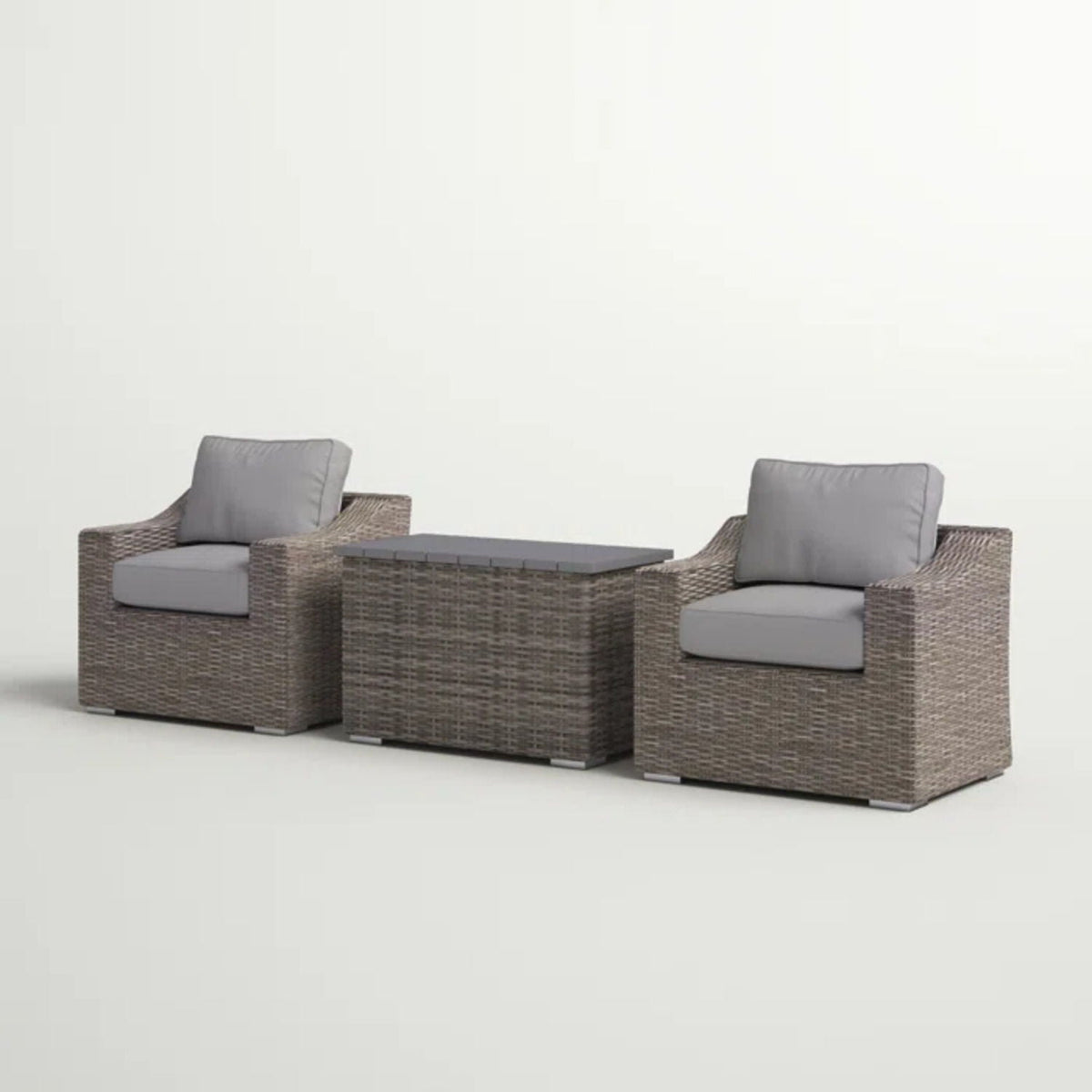 Stylish Sofa Seating Group With Cushions - Multiple Set Options, Dark Gray, Gray, or Dark Brown