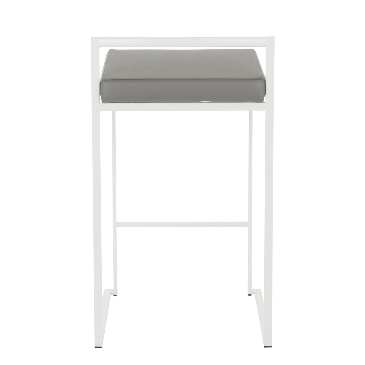 Stackable Counter Stool with Padded Comfort Seat - Multiple Colors