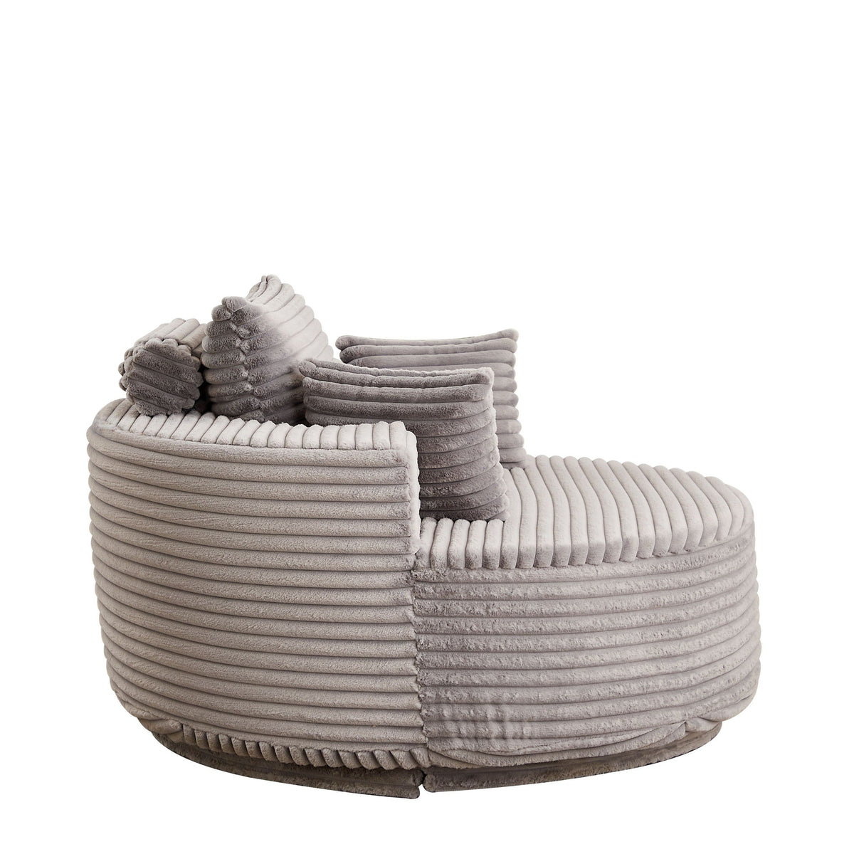 Swivel Sleeper Chair with Supportive Pillow and 360° Base - Multiple Colors
