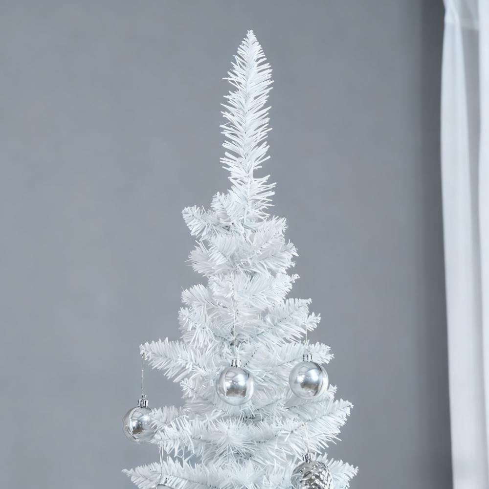 Slim Artificial Pencil Christmas Tree with 499 Branches - 7 ft