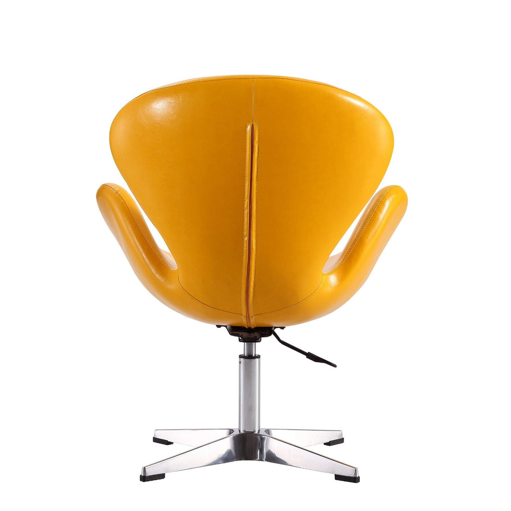 Raspberry Swivel Lounge Chair with 360-Degree Rotation - Multiple Colors