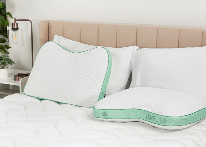 Level Cuddle Curve Pillow with Dri-Tec Moisture-Wicking Cover - Size 1.0