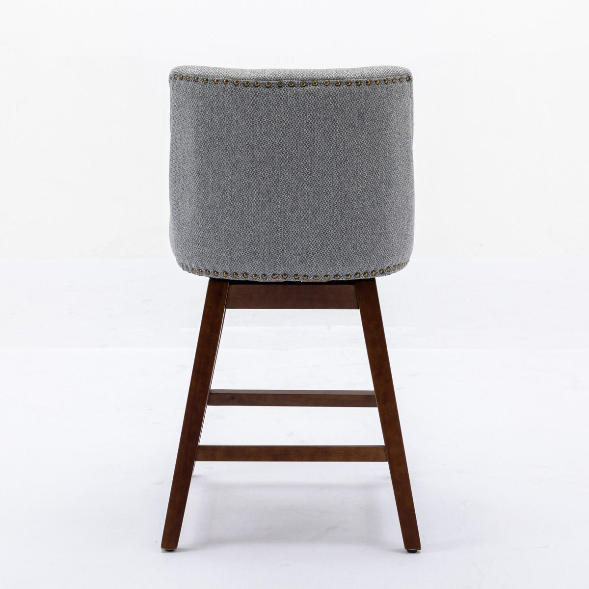 Counter Height Swivel Barstools, Set of 2