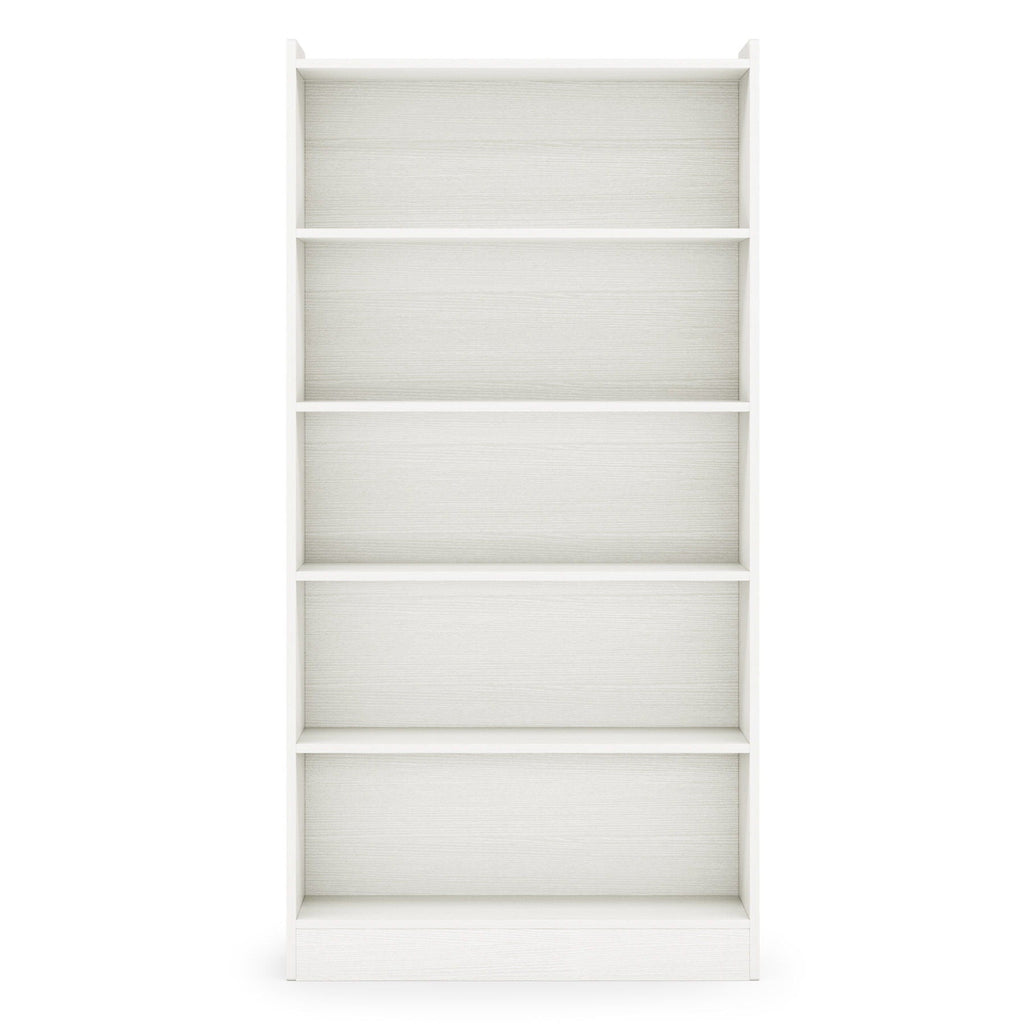 Library Bookshelf With Storage - Multiple Heights Available - White or Black