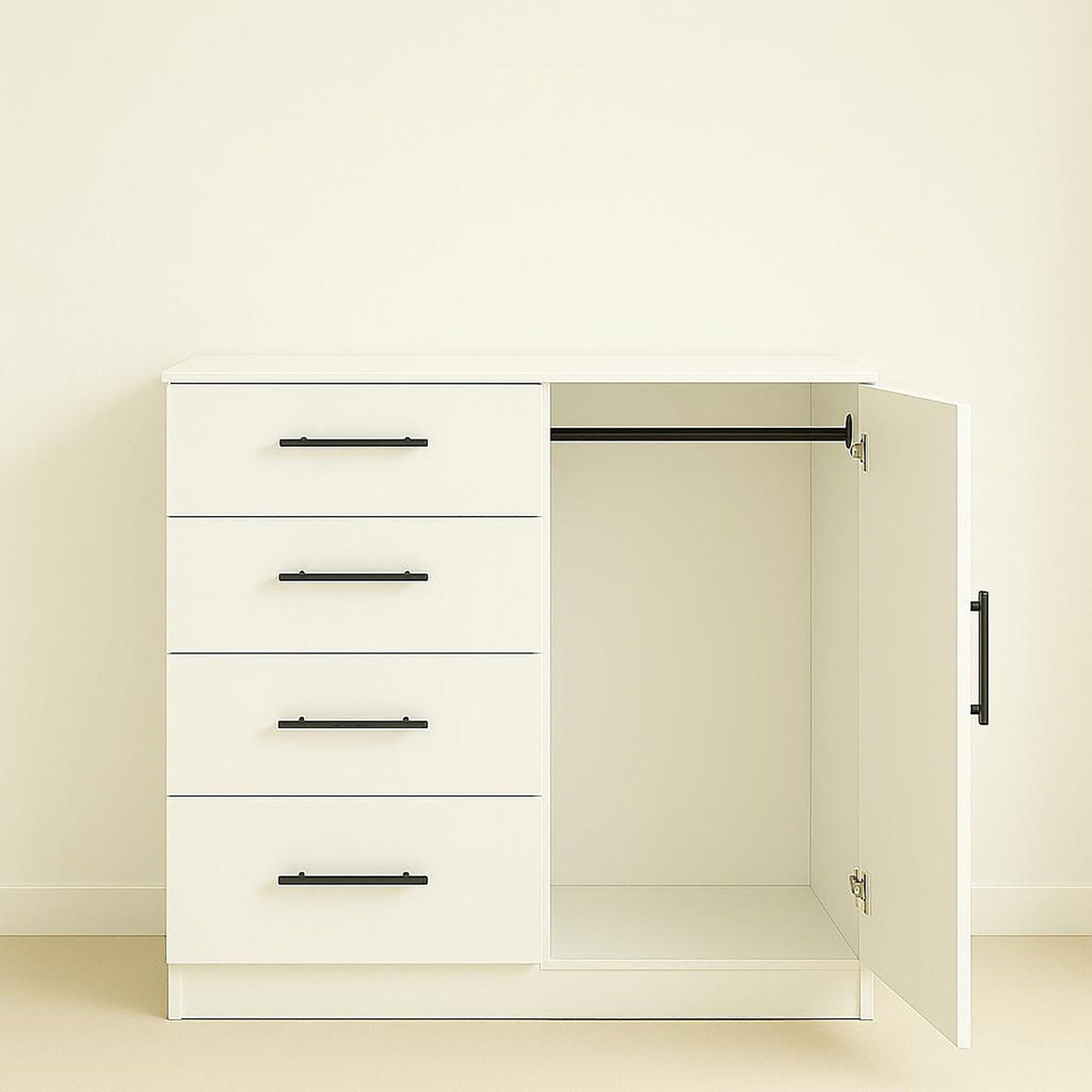 Robin Gentleman’s Chest with Extra Deep Storage - Dark Gray or White