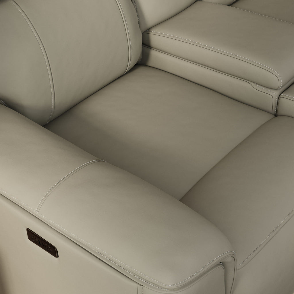 Dual Power Reclining Loveseat with Center Console - Multiple Colors