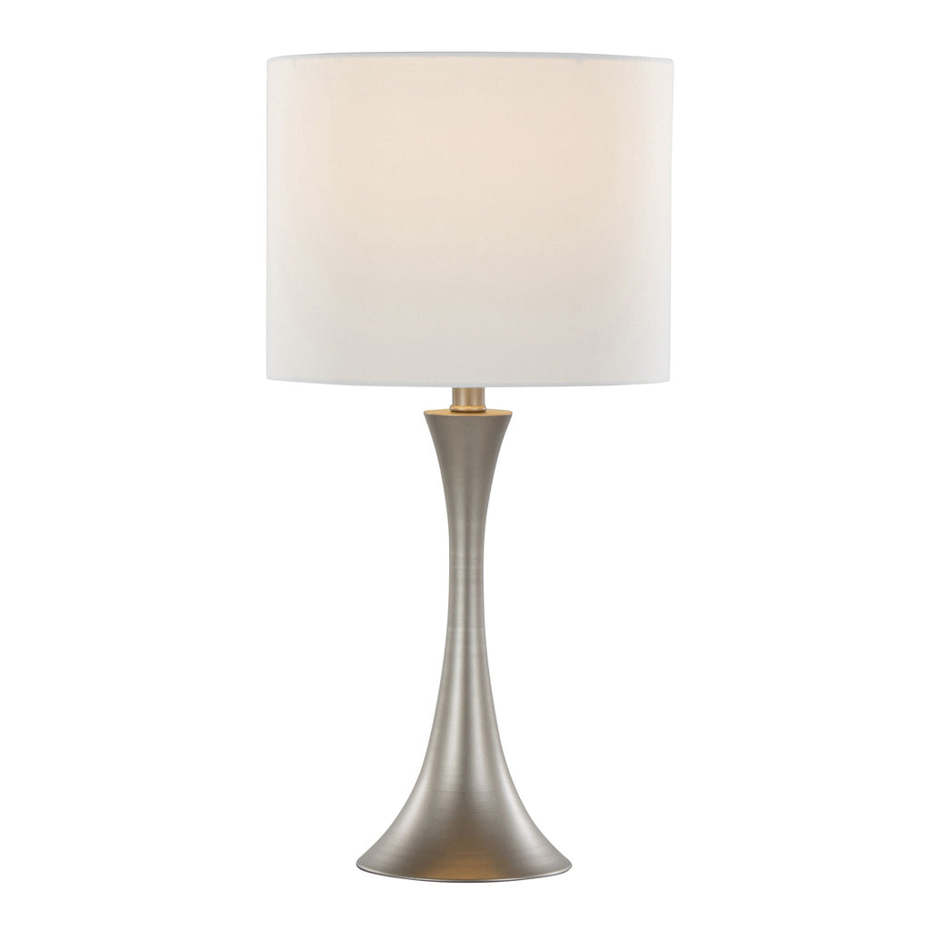 Contemporary & Modern Table Lamp Set with 3-Way Switch – Gold, Black, or Pearl Silver