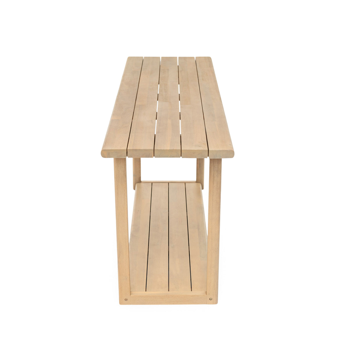 Woodside Rectangular Outdoor Buffet & Console Table with 300 lb Capacity - Acacia Wood