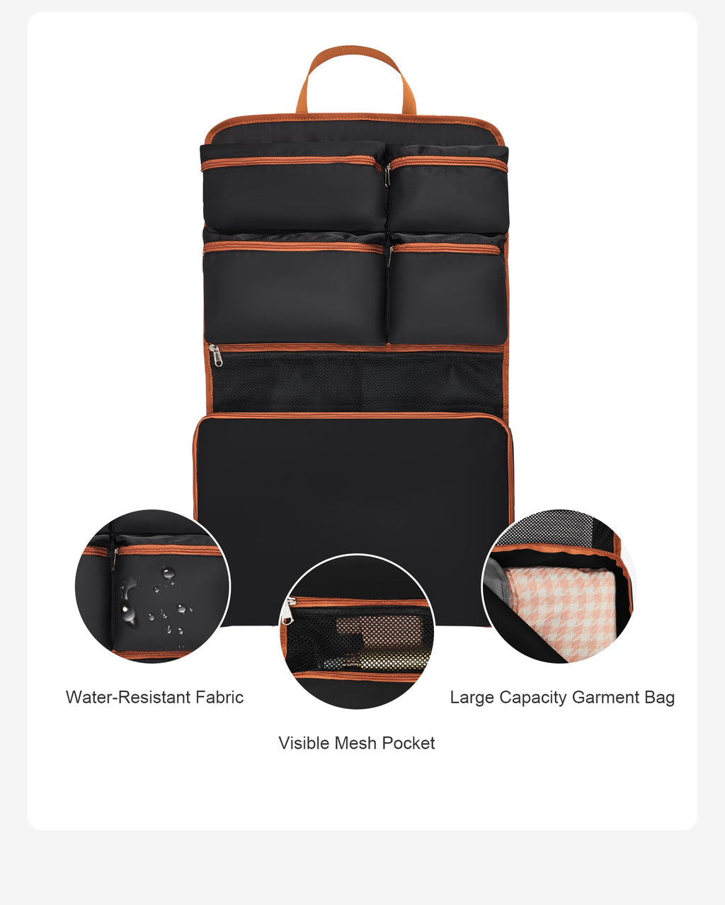 5-Piece Hardside Luggage Set with Spinner Wheels - Polypropylene