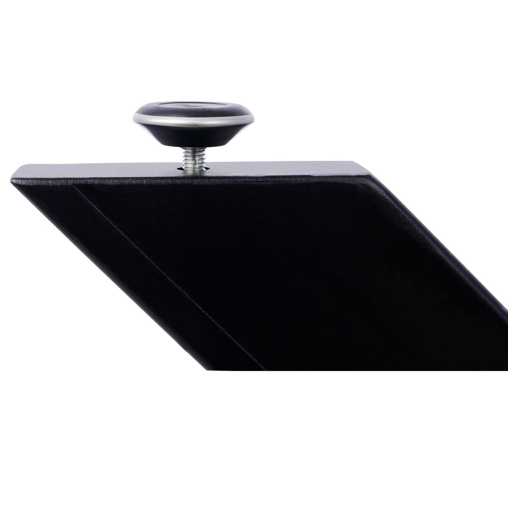Spider Shaped Steel Table Base with Heavy Duty Construction - Black