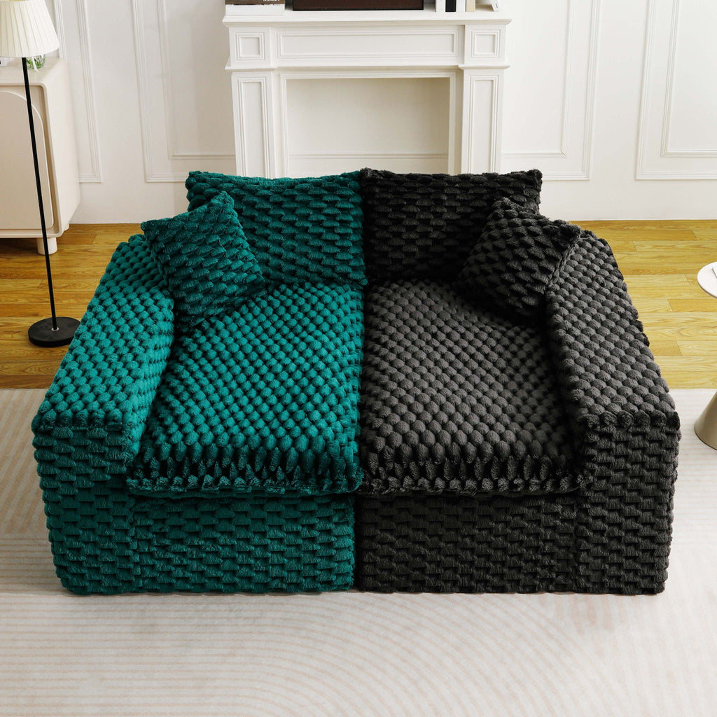 Multifunctional Stationary Sofa with Adjustable Layout - Choice of Color