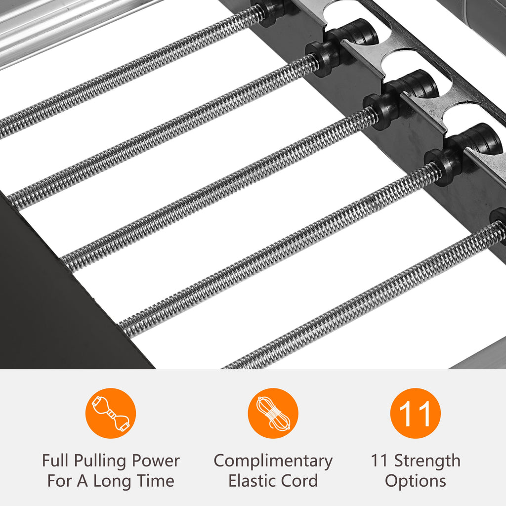 Extra Large Pilates Reformer with Multi-Functional Workout Capacity - Iron
