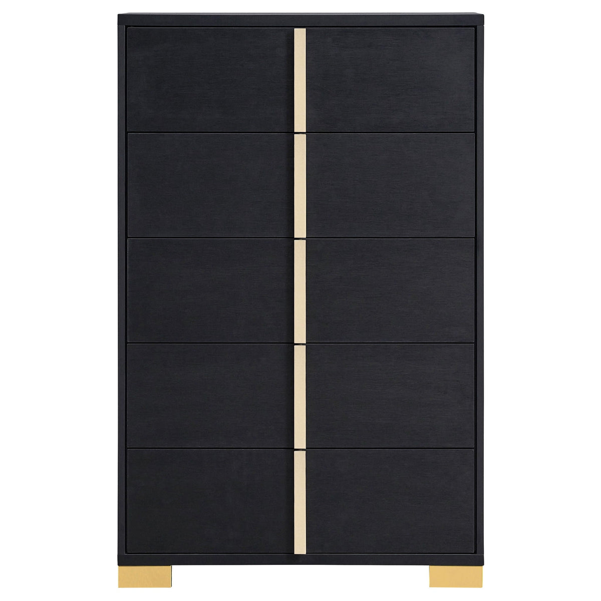 Marceline 5-drawer Bedroom Chest Black