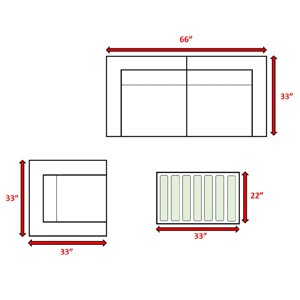 Stylish Sofa Seating Group With Cushions - Multiple Set Options, Dark Gray, Gray, or Dark Brown