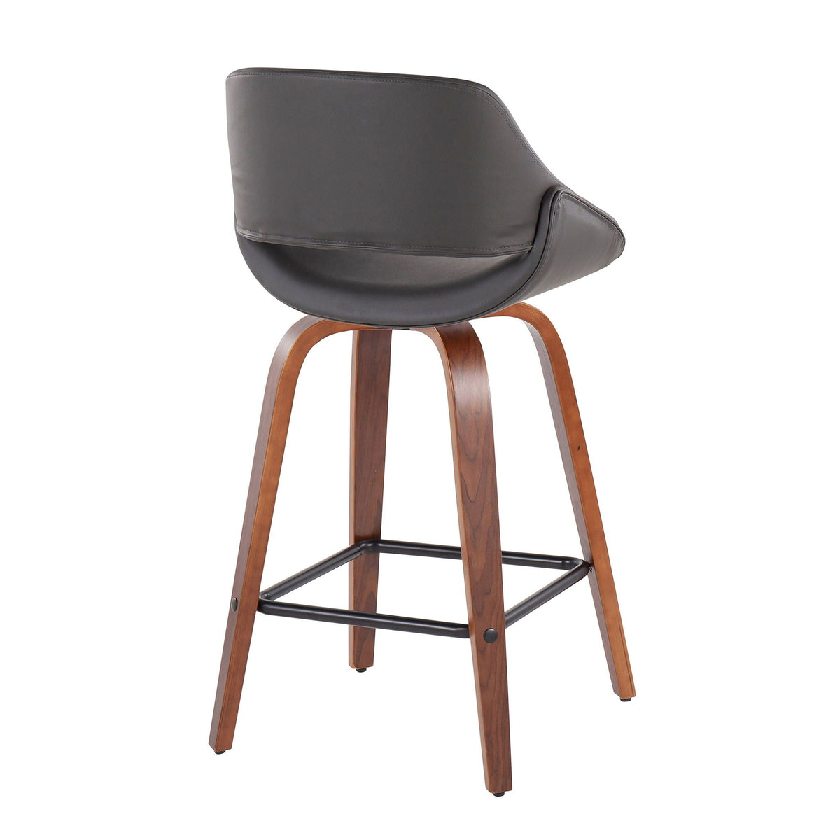 Fabrico - Mid-Century Modern Counter Stool (Set of 2)