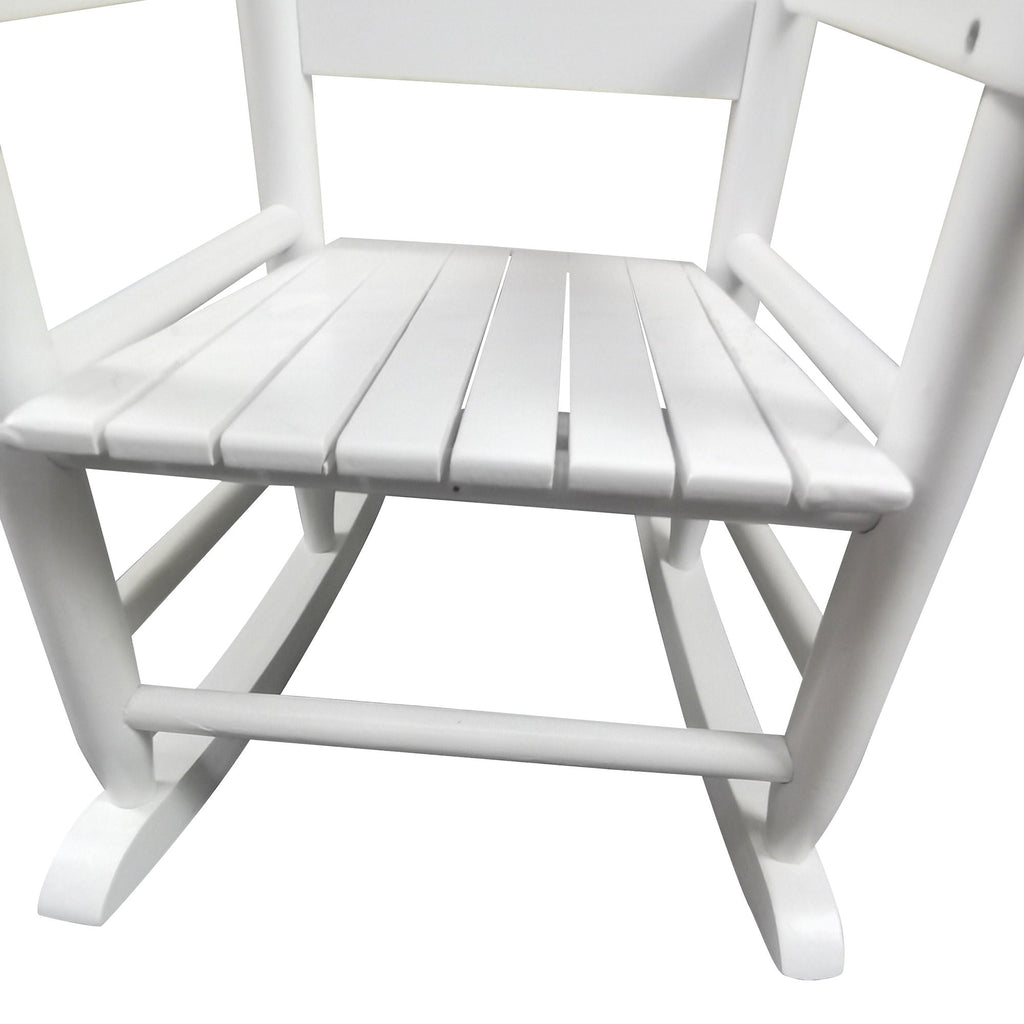 Children's Rocking Chair with Sturdy Populus Wood Frame - Multiple Colors