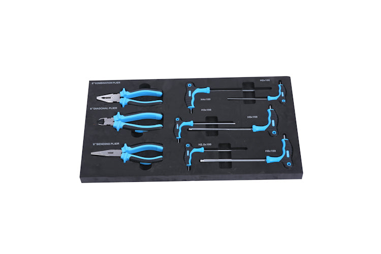 4-Drawer Rolling Tool Box with Tools
