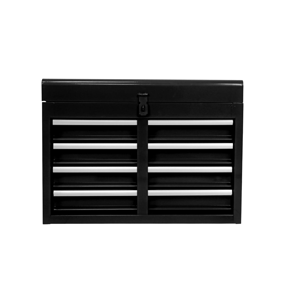 5-Drawer Rolling Tool Chest with Lockable Wheels - Black Metal