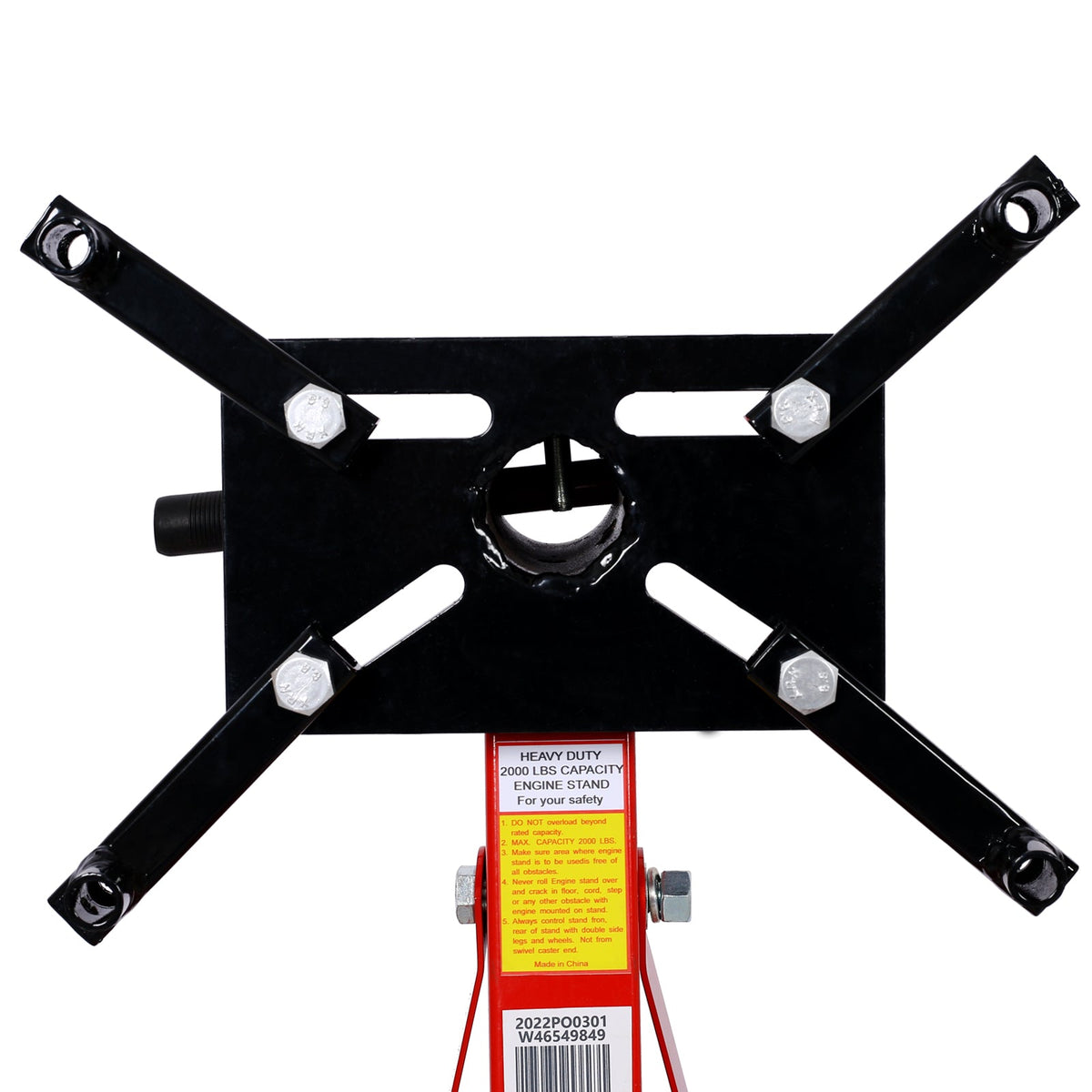 Heavy-Duty Engine Stand with 2000lbs Capacity - Steel