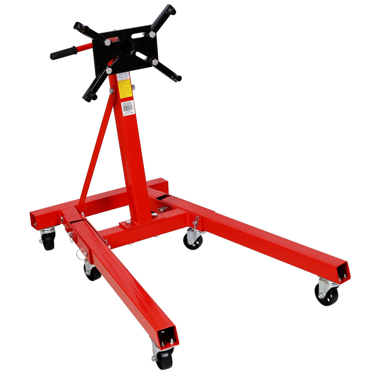 Heavy-Duty Engine Stand with 2000lbs Capacity - Steel
