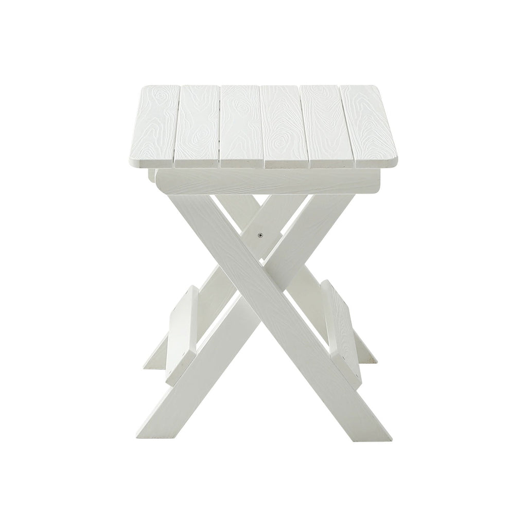 HIPS Foldable Small Table and Chair Set with 2 Chairs